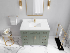 Cambridge 42 in. W x 22 in. D Single Sink Bathroom Vanity - photo 24