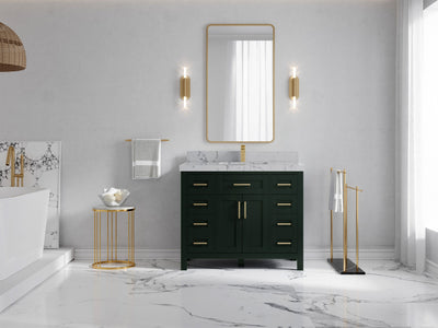Cambridge 42 in. W x 22 in. D Single Sink Bathroom Vanity - Willow Bath and Vanity