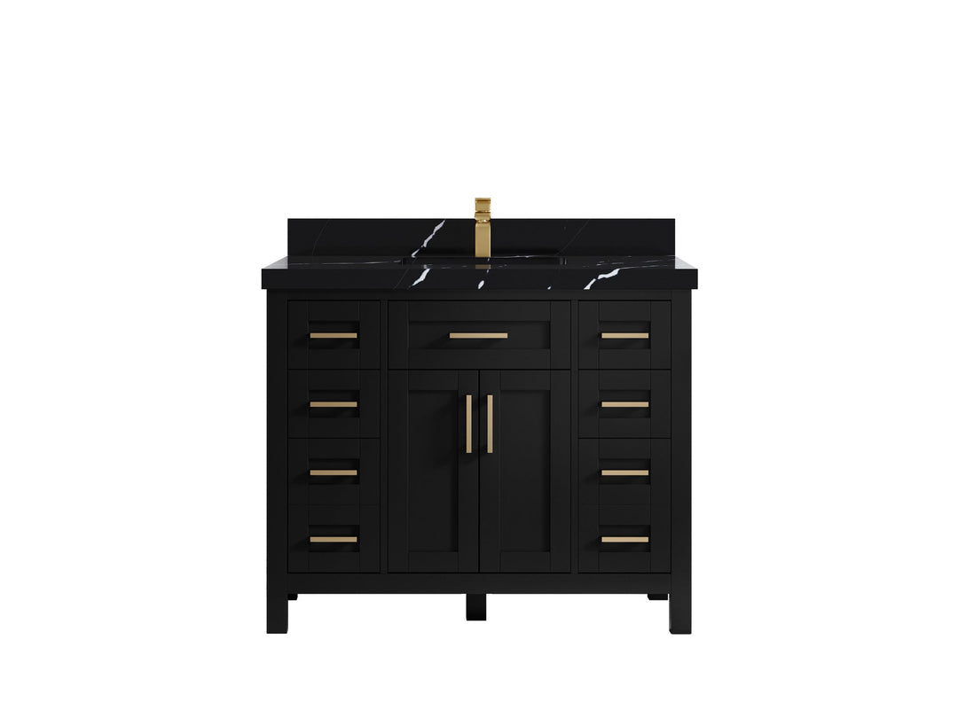 Cambridge 42 in. W x 22 in. D Single Sink Bathroom Vanity - Willow Bath and Vanity