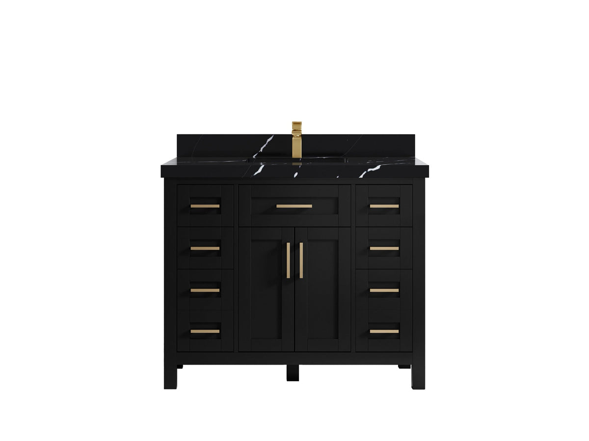 Cambridge 42 in. W x 22 in. D Single Sink Bathroom Vanity - Willow Bath and Vanity