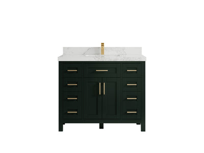 Cambridge 42 in. W x 22 in. D Single Sink Bathroom Vanity - Willow Bath and Vanity