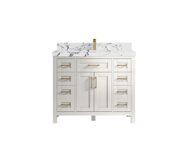 Cambridge 42 in. W x 22 in. D Single Sink Bathroom Vanity - photo 49