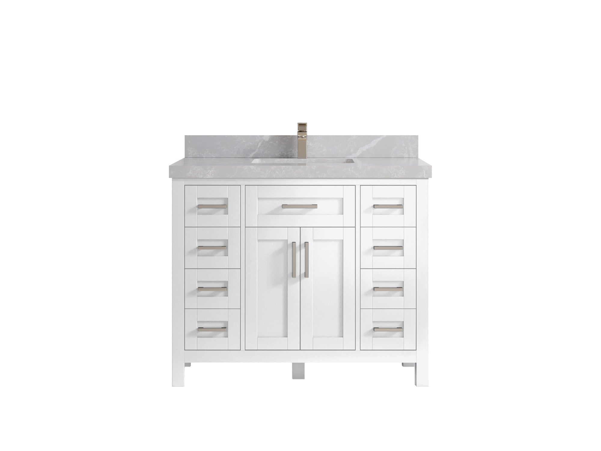 Cambridge 42 in. W x 22 in. D Single Sink Bathroom Vanity - Willow Bath and Vanity
