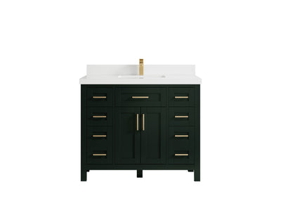 Cambridge 42 in. W x 22 in. D Single Sink Bathroom Vanity - Willow Bath and Vanity
