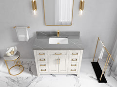 Cambridge 42 in. W x 22 in. D Single Sink Bathroom Vanity - photo 42