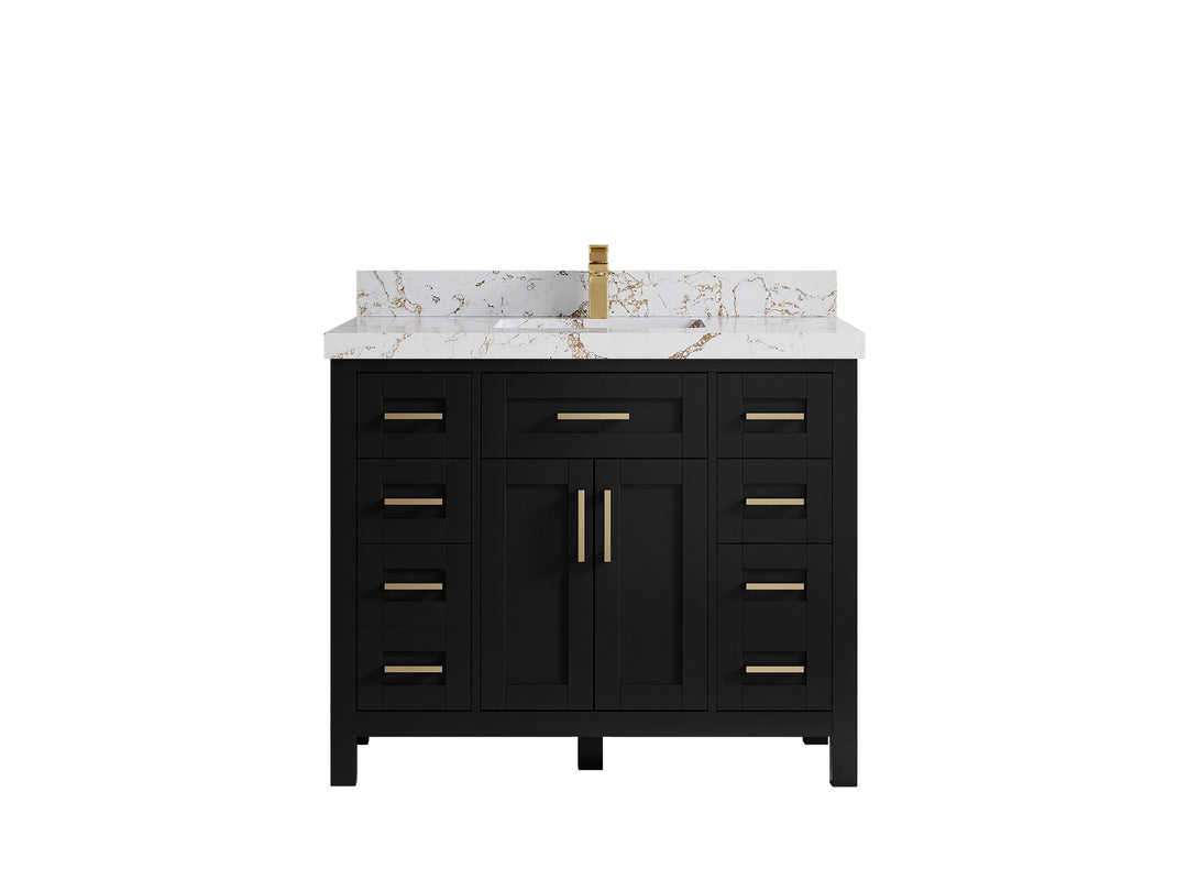 Cambridge 42 in. W x 22 in. D Single Sink Bathroom Vanity - Willow Bath and Vanity
