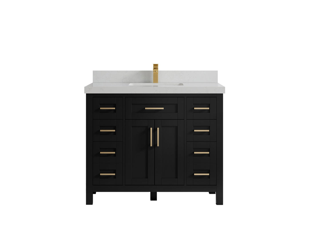 Cambridge 42 in. W x 22 in. D Single Sink Bathroom Vanity - Willow Bath and Vanity