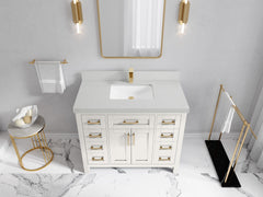 Cambridge 42 in. W x 22 in. D Single Sink Bathroom Vanity - photo 30