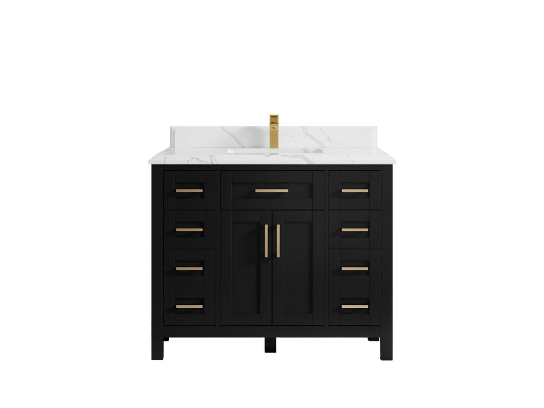Cambridge 42 in. W x 22 in. D Single Sink Bathroom Vanity - Willow Bath and Vanity