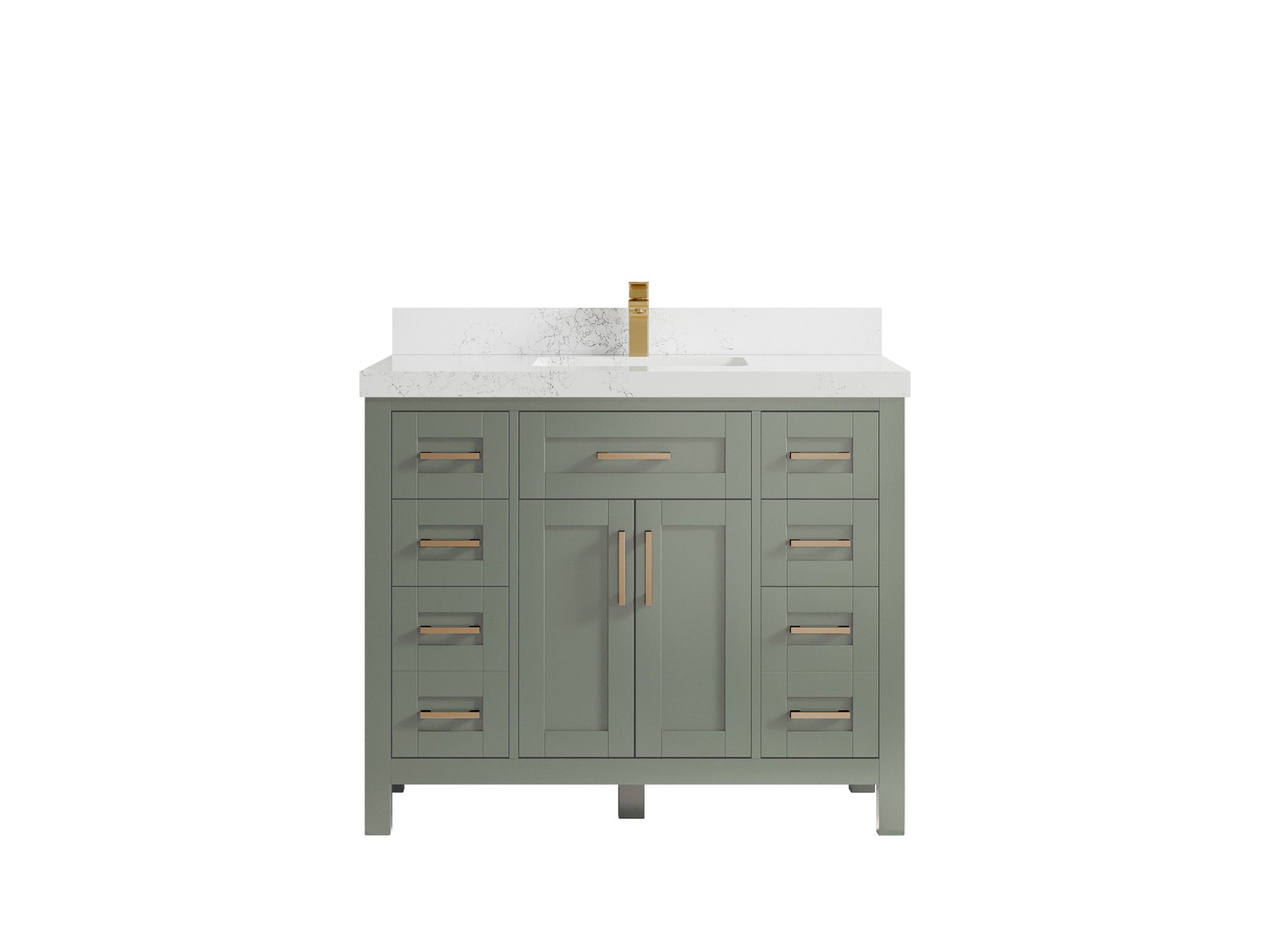 Cambridge 42 in. W x 22 in. D Single Sink Bathroom Vanity - Willow Bath and Vanity