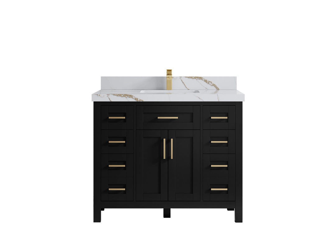Cambridge 42 in. W x 22 in. D Single Sink Bathroom Vanity - Willow Bath and Vanity
