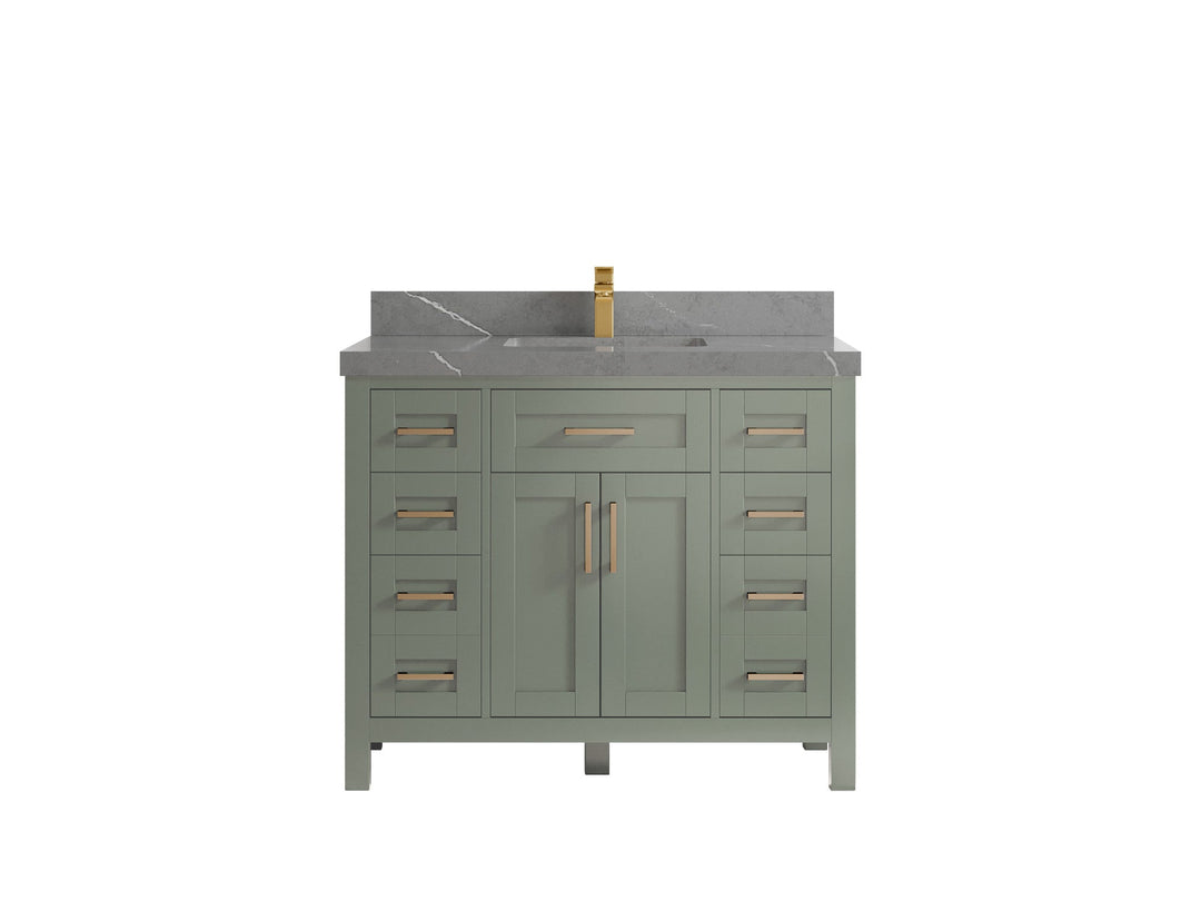 Cambridge 42 in. W x 22 in. D Single Sink Bathroom Vanity - Willow Bath and Vanity