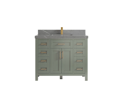 Cambridge 42 in. W x 22 in. D Single Sink Bathroom Vanity - Willow Bath and Vanity
