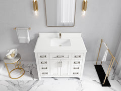 Cambridge 42 in. W x 22 in. D Single Sink Bathroom Vanity - photo 43