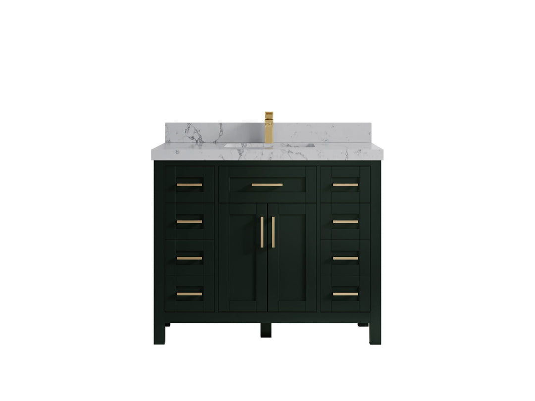 Cambridge 42 in. W x 22 in. D Single Sink Bathroom Vanity - Willow Bath and Vanity