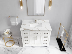 Cambridge 42 in. W x 22 in. D Single Sink Bathroom Vanity - photo 25