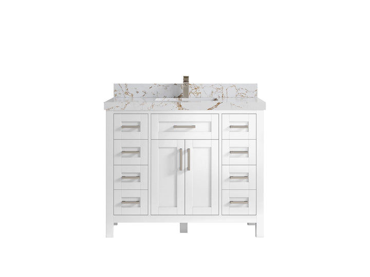 Cambridge 42 in. W x 22 in. D Single Sink Bathroom Vanity - photo 16