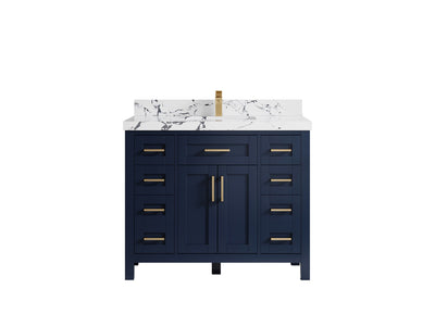 Cambridge 42 in. W x 22 in. D Single Sink Bathroom Vanity - Willow Bath and Vanity