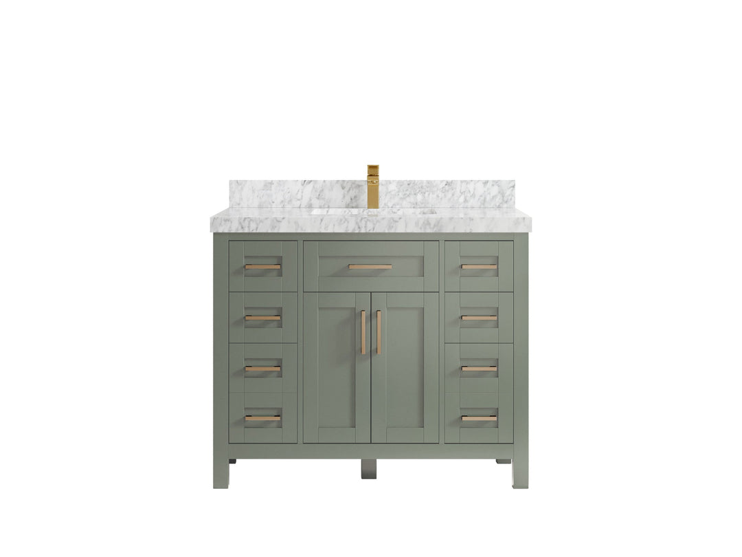 Cambridge 42 in. W x 22 in. D Single Sink Bathroom Vanity - Willow Bath and Vanity