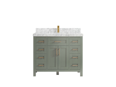 Cambridge 42 in. W x 22 in. D Single Sink Bathroom Vanity - Willow Bath and Vanity