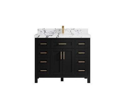 Cambridge 42 in. W x 22 in. D Single Sink Bathroom Vanity - Willow Bath and Vanity