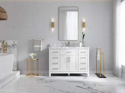 Cambridge 48 in. W x 22 in. D Single Sink Bathroom Vanity - Willow Bath and Vanity