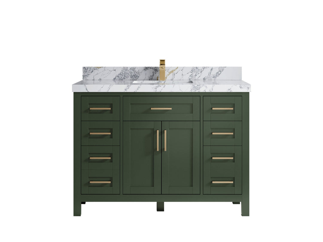 Cambridge 48 in. W x 22 in. D Single Sink Bathroom Vanity - Willow Bath and Vanity