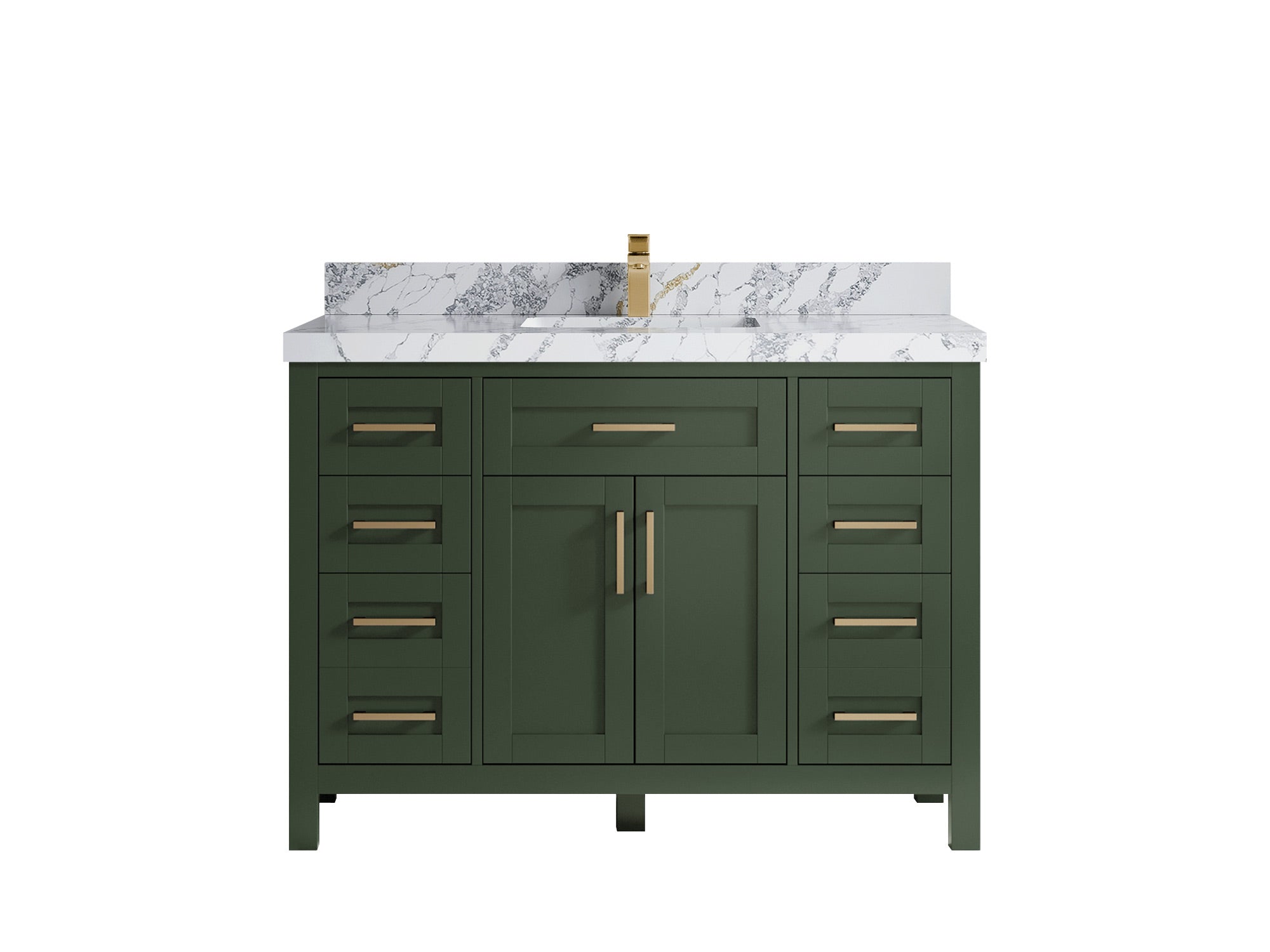 Cambridge 48 in. W x 22 in. D Single Sink Bathroom Vanity - Willow Bath and Vanity