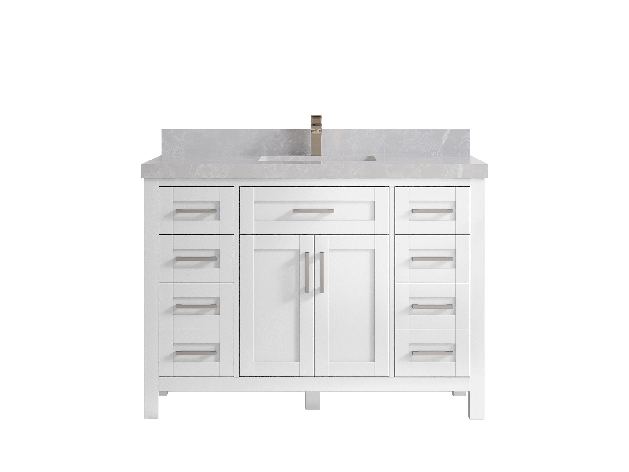 Cambridge 48 in. W x 22 in. D Single Sink Bathroom Vanity - Willow Bath and Vanity