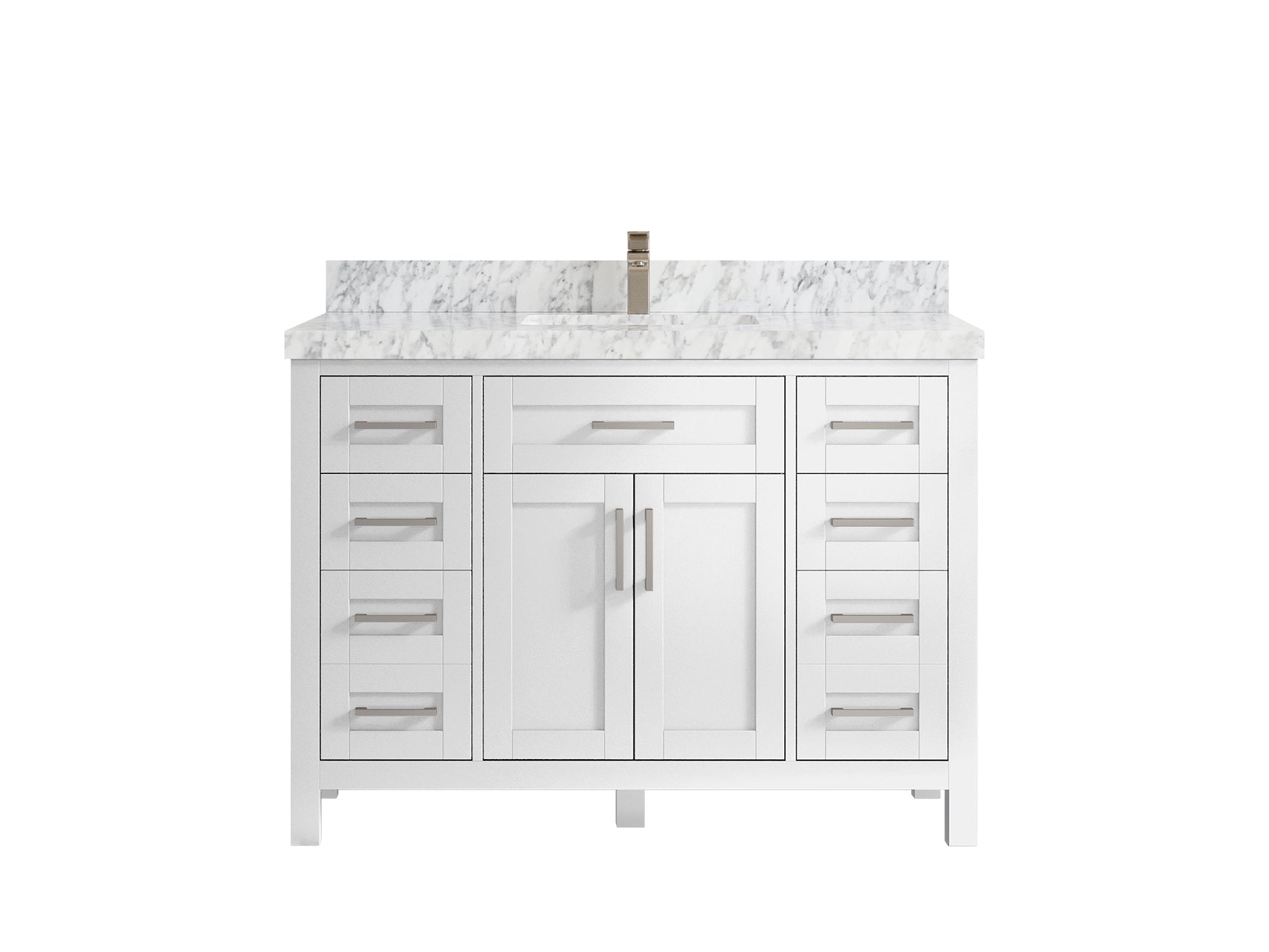 Cambridge 48 in. W x 22 in. D Single Sink Bathroom Vanity - Willow Bath and Vanity