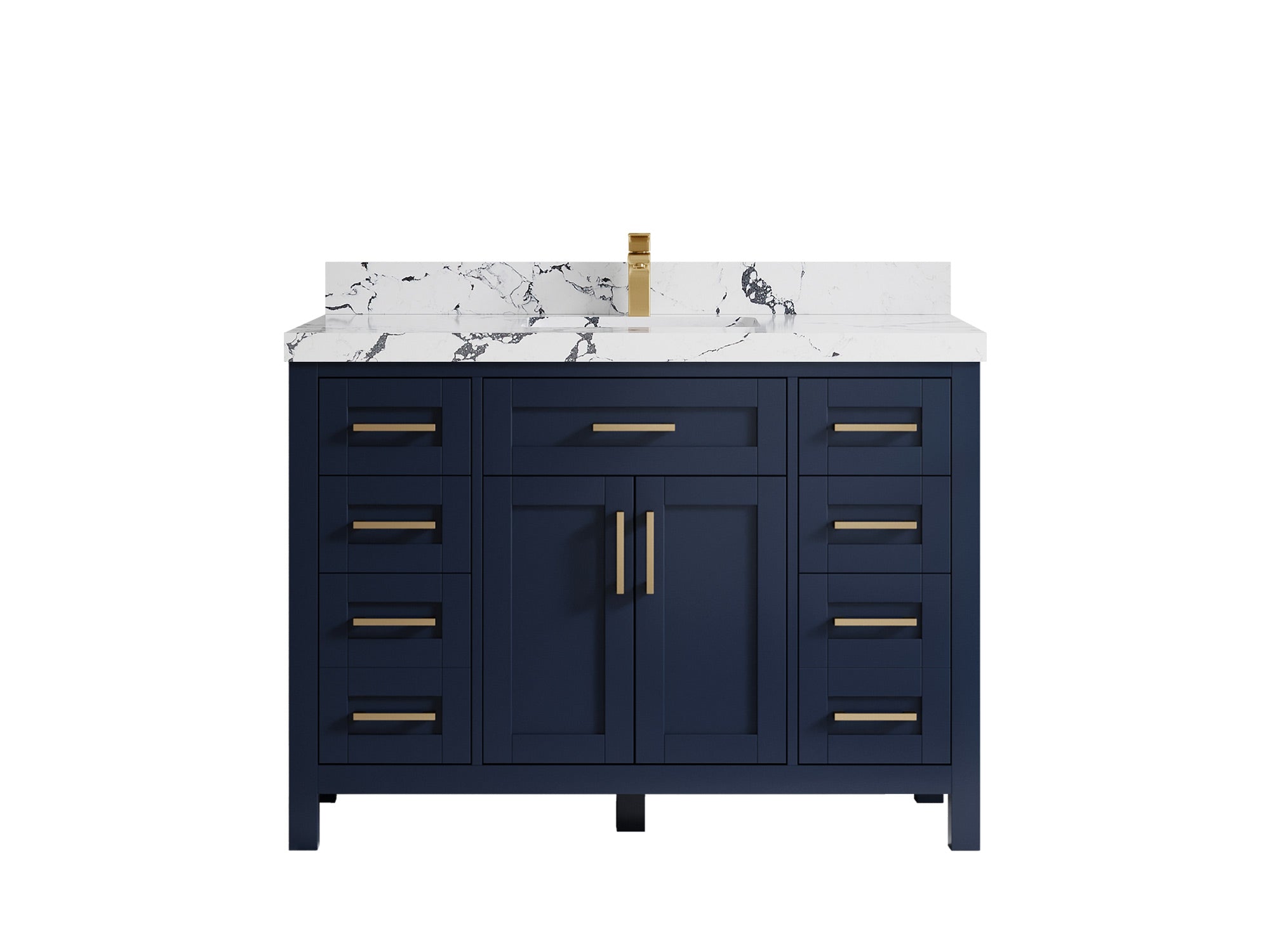 Cambridge 48 in. W x 22 in. D Single Sink Bathroom Vanity - Willow Bath and Vanity