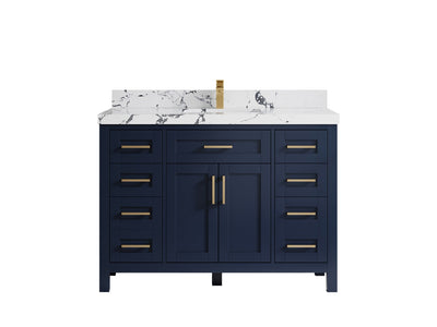 Cambridge 48 in. W x 22 in. D Single Sink Bathroom Vanity - Willow Bath and Vanity
