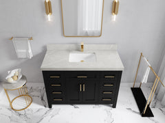 Cambridge 48 in. W x 22 in. D Single Sink Bathroom Vanity - photo 35