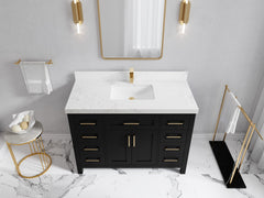 Cambridge 48 in. W x 22 in. D Single Sink Bathroom Vanity - photo 33