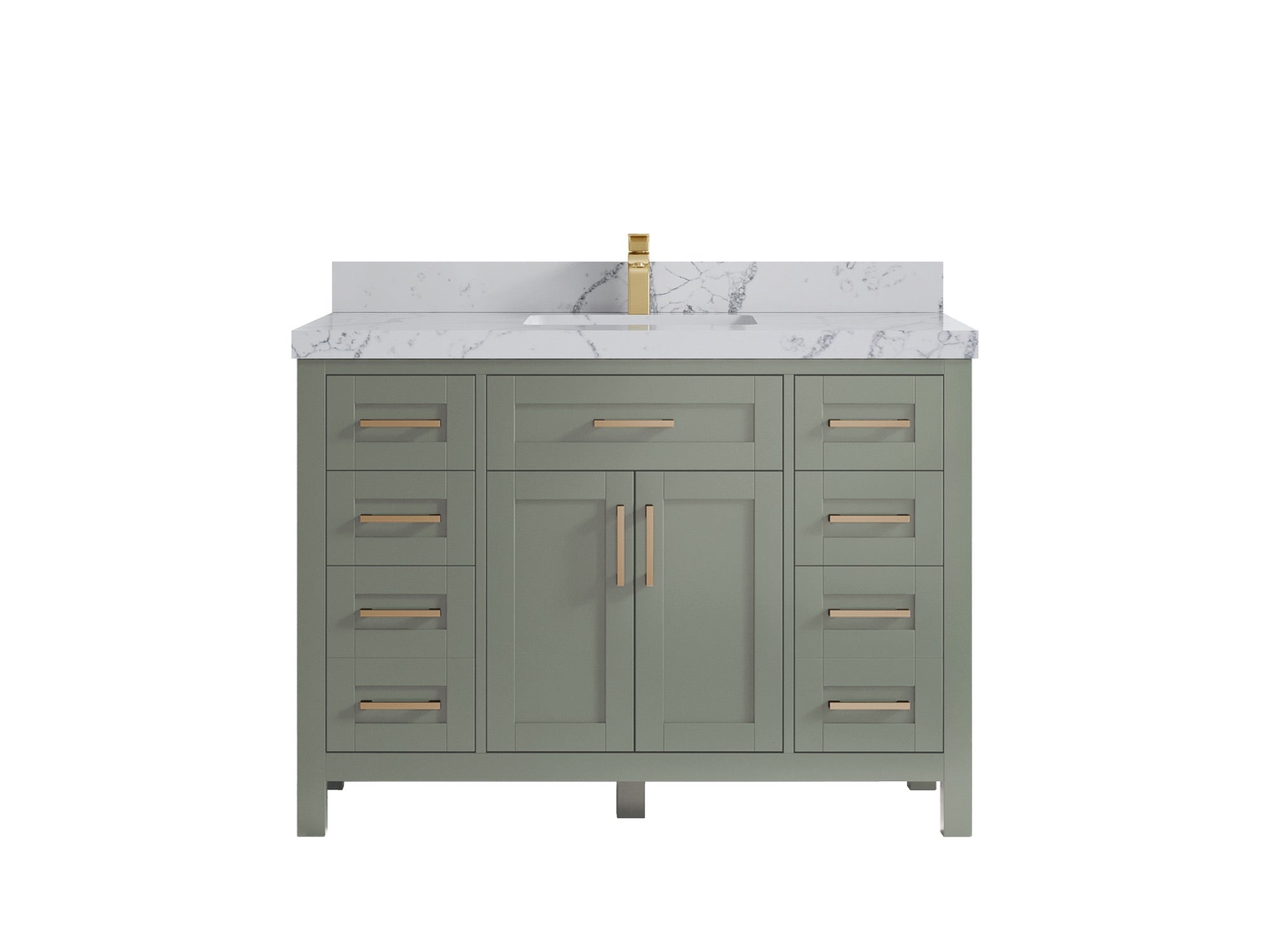 Cambridge 48 in. W x 22 in. D Single Sink Bathroom Vanity - Willow Bath and Vanity