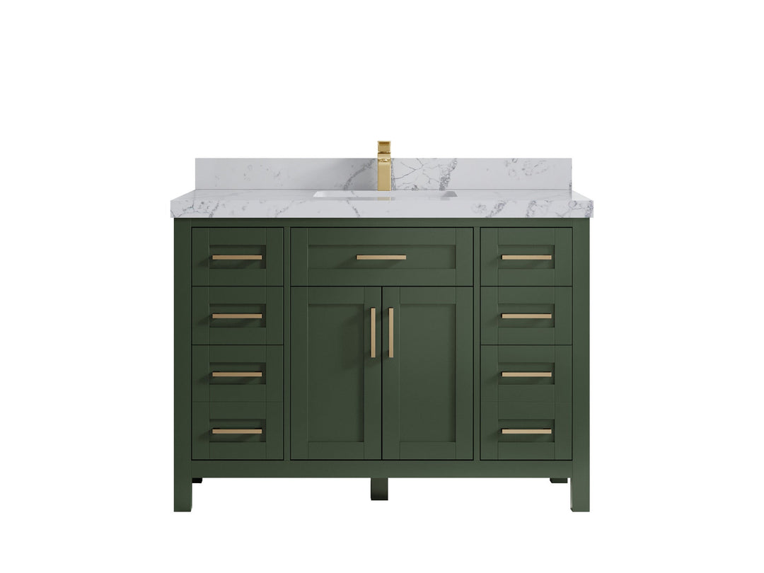 Cambridge 48 in. W x 22 in. D Single Sink Bathroom Vanity - Willow Bath and Vanity