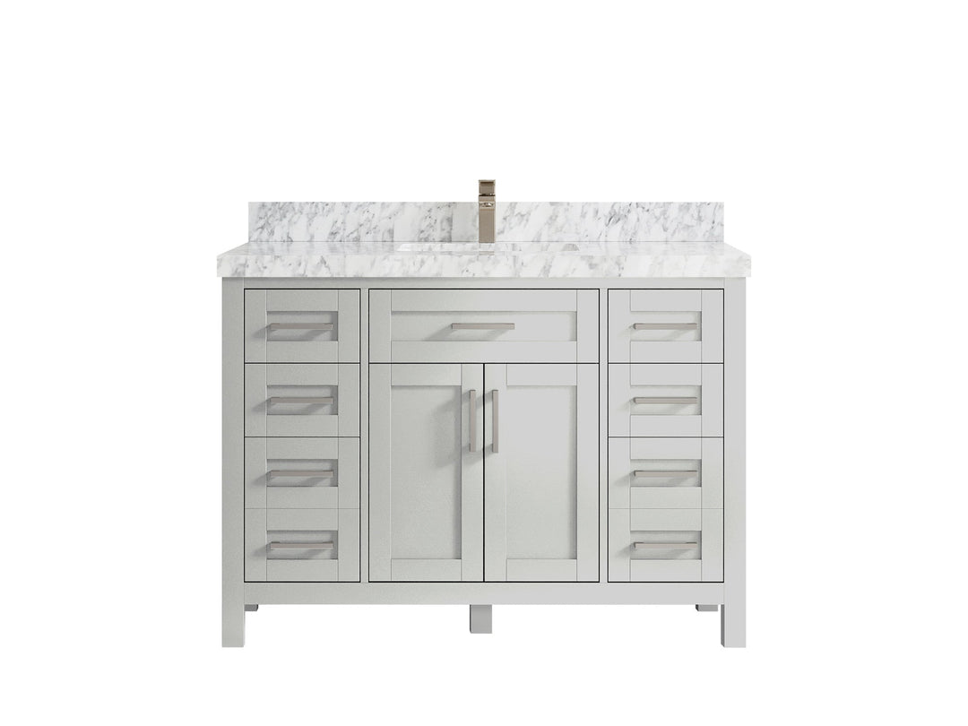 Cambridge 48 in. W x 22 in. D Single Sink Bathroom Vanity - Willow Bath and Vanity