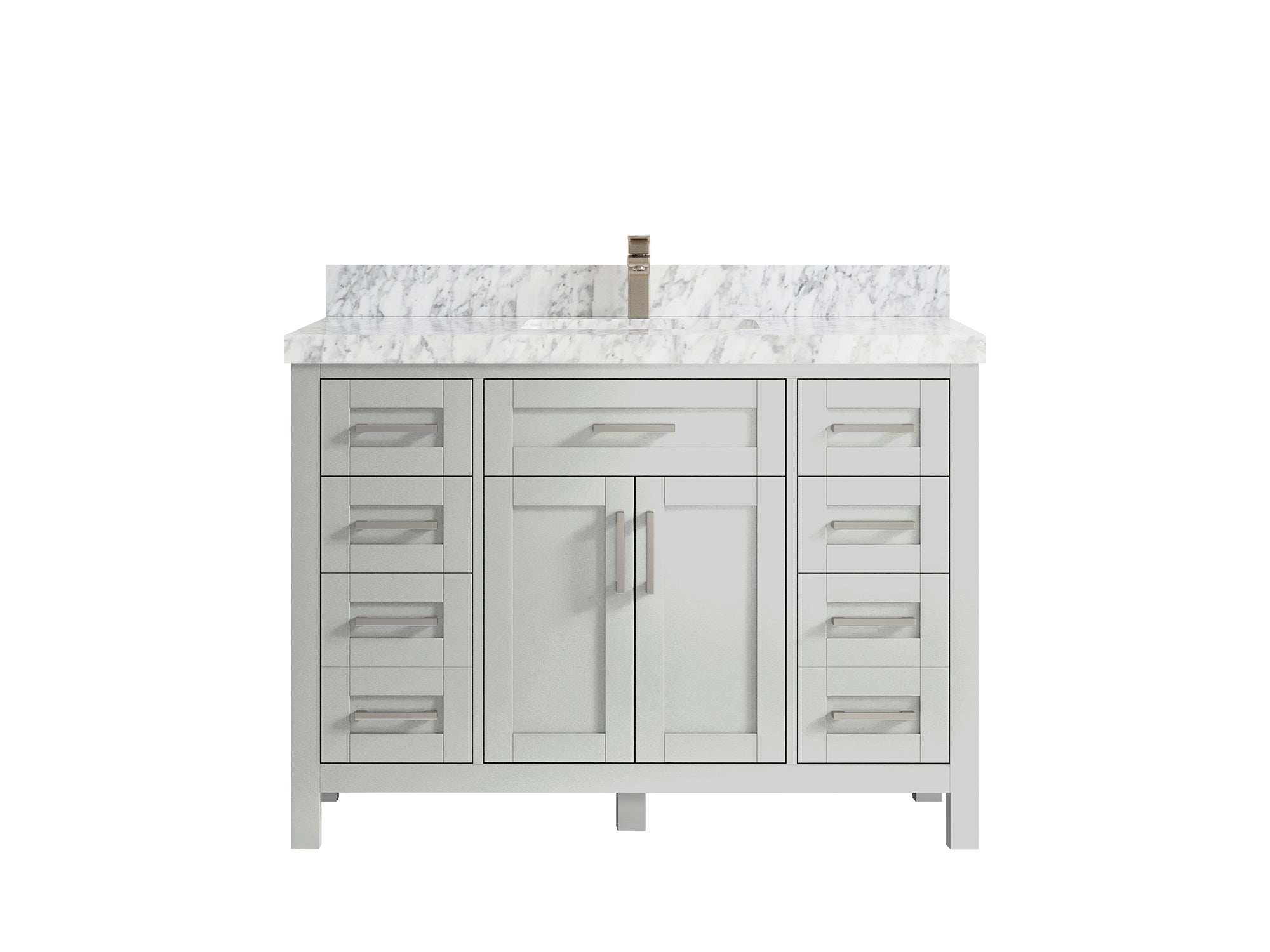 Cambridge 48 in. W x 22 in. D Single Sink Bathroom Vanity - Willow Bath and Vanity