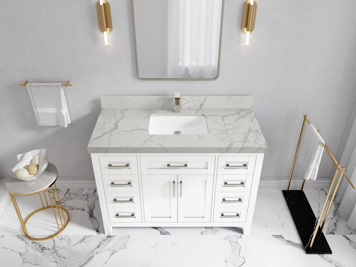 Cambridge 48 in. W x 22 in. D Single Sink Bathroom Vanity - photo 12
