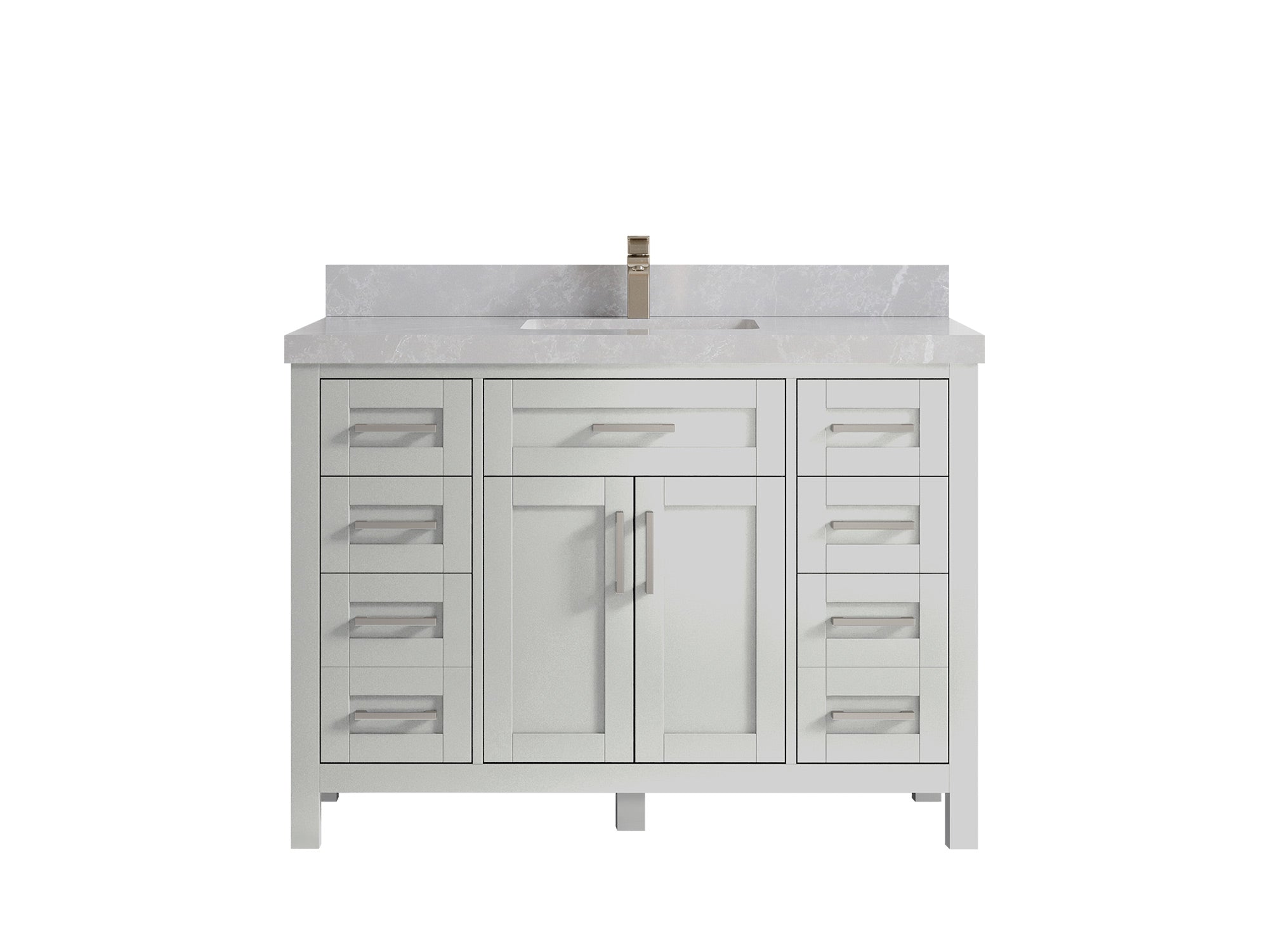 Cambridge 48 in. W x 22 in. D Single Sink Bathroom Vanity - Willow Bath and Vanity