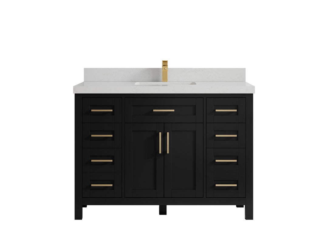 Cambridge 48 in. W x 22 in. D Single Sink Bathroom Vanity - Willow Bath and Vanity