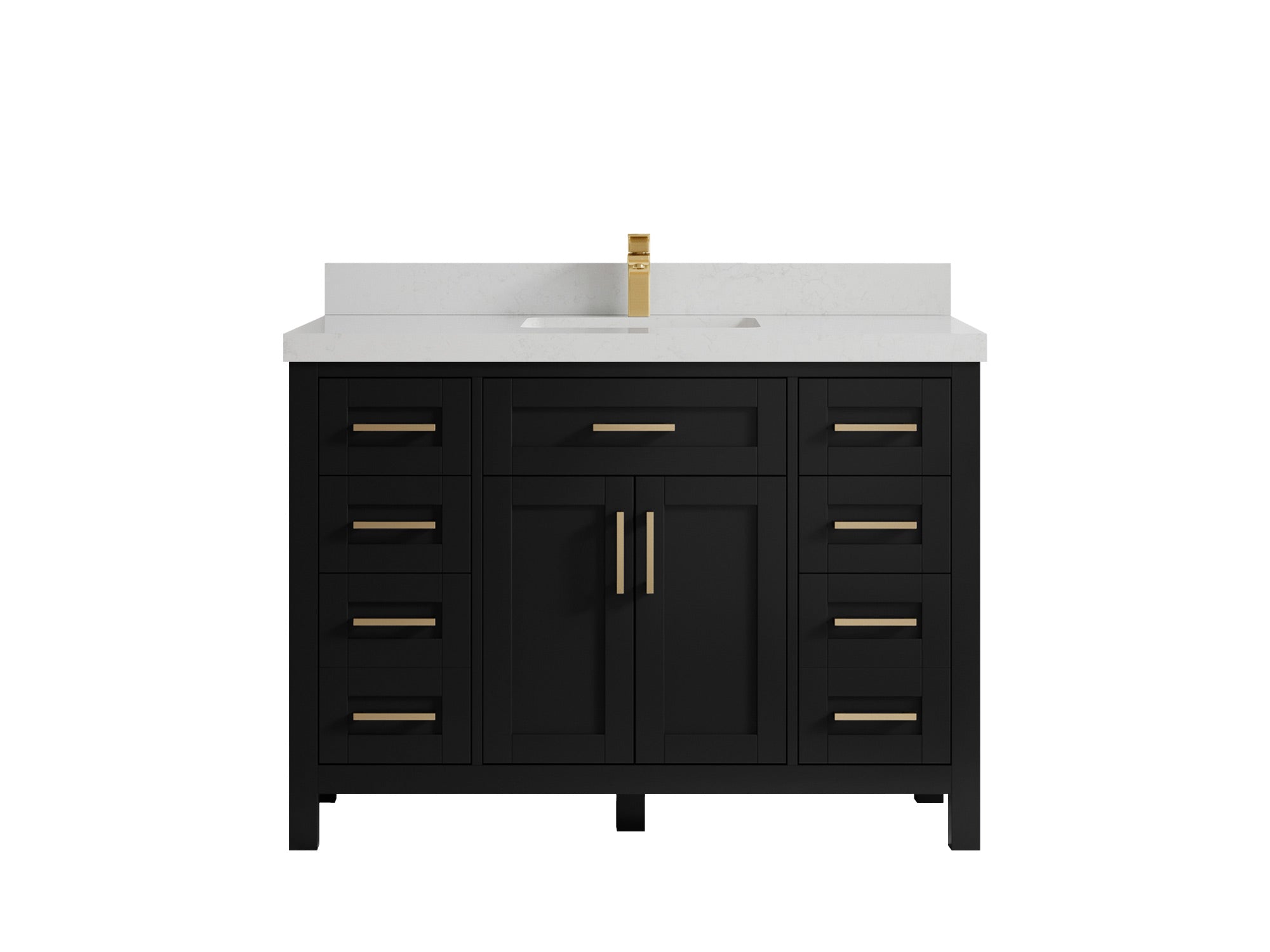 Cambridge 48 in. W x 22 in. D Single Sink Bathroom Vanity - Willow Bath and Vanity