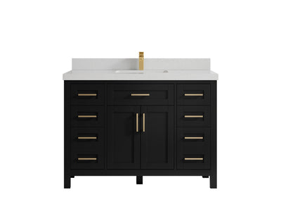 Cambridge 48 in. W x 22 in. D Single Sink Bathroom Vanity - Willow Bath and Vanity