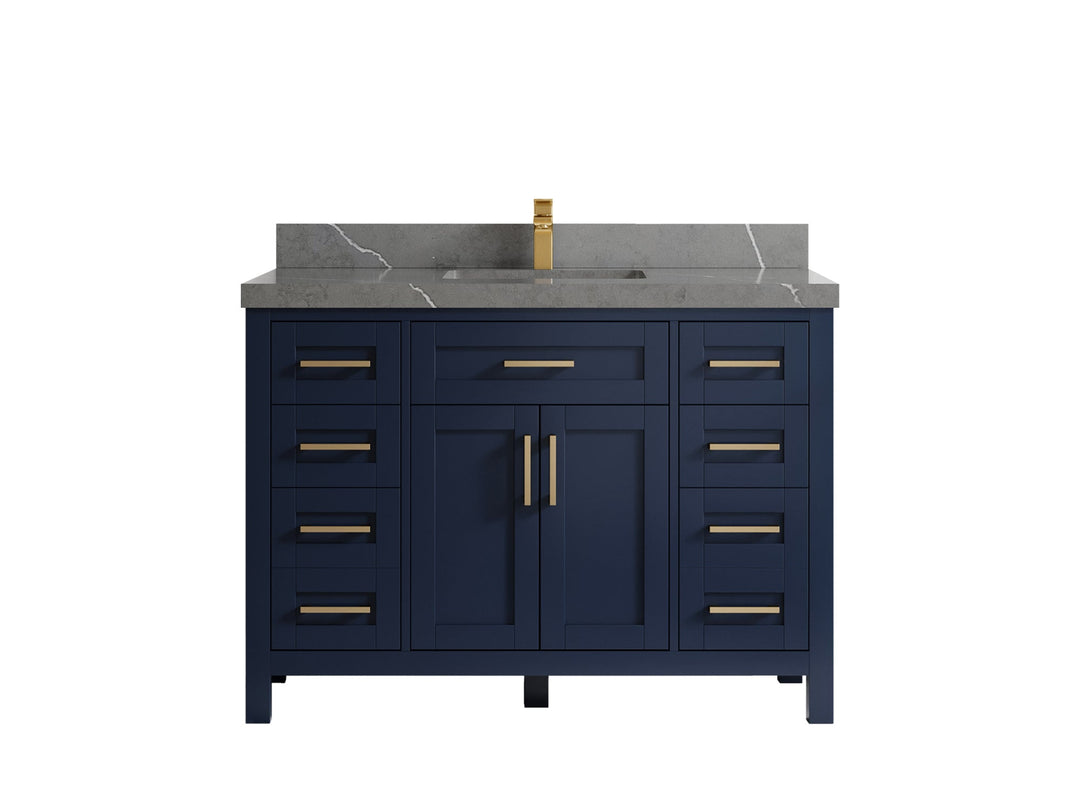 Cambridge 48 in. W x 22 in. D Single Sink Bathroom Vanity - Willow Bath and Vanity