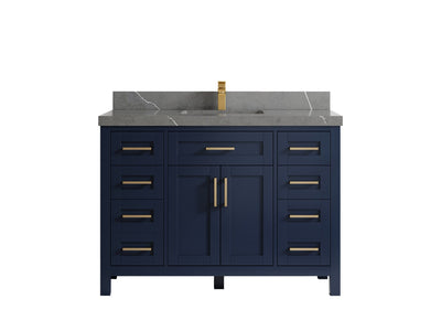 Cambridge 48 in. W x 22 in. D Single Sink Bathroom Vanity - Willow Bath and Vanity