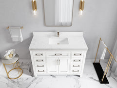 Cambridge 48 in. W x 22 in. D Single Sink Bathroom Vanity - photo 33