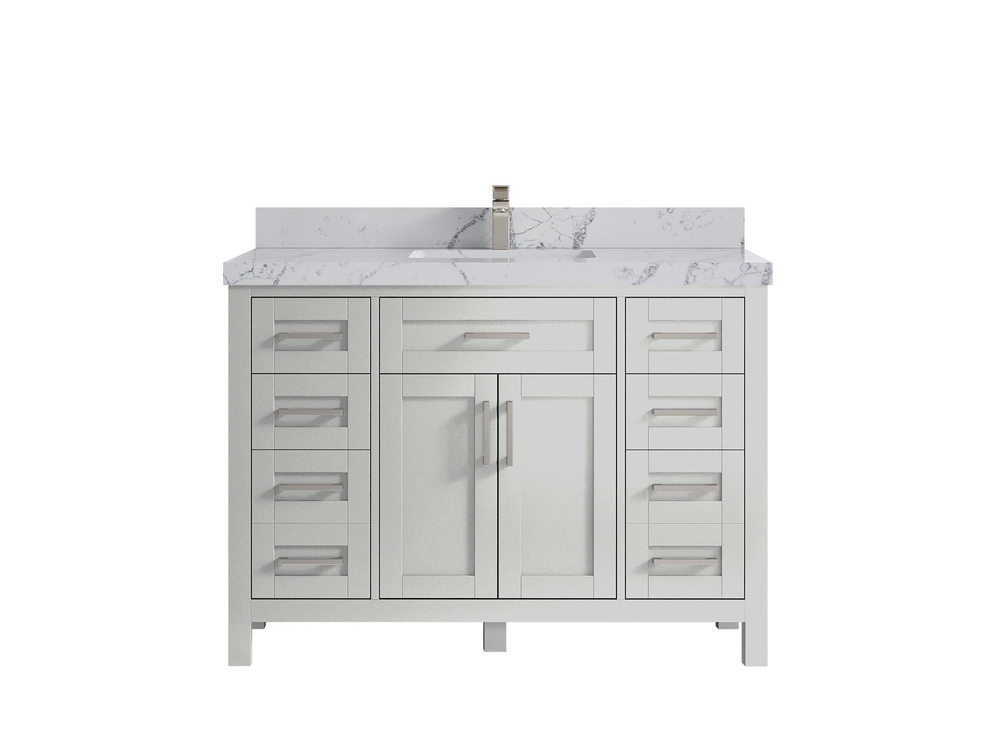 Cambridge 48 in. W x 22 in. D Single Sink Bathroom Vanity - Willow Bath and Vanity