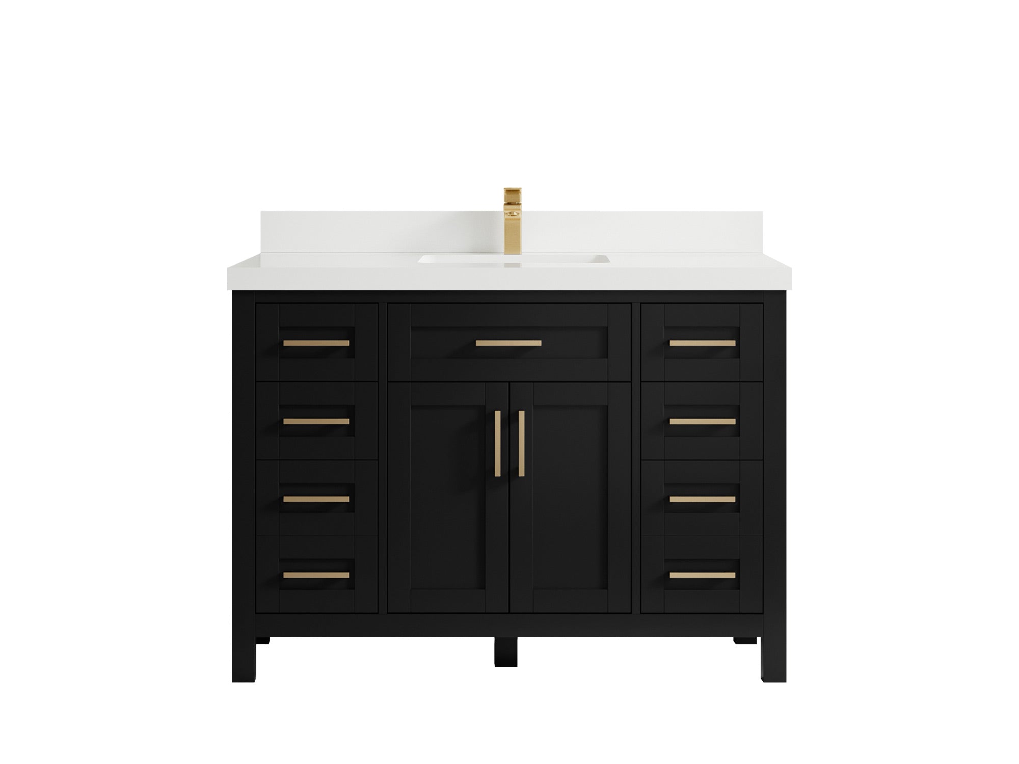 Cambridge 48 in. W x 22 in. D Single Sink Bathroom Vanity - Willow Bath and Vanity