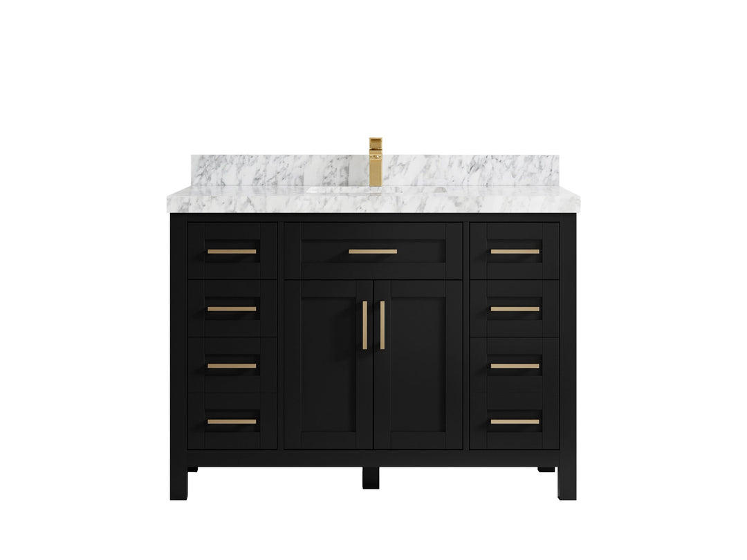 Cambridge 48 in. W x 22 in. D Single Sink Bathroom Vanity - Willow Bath and Vanity