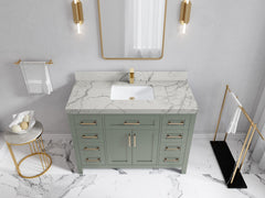 Cambridge 48 in. W x 22 in. D Single Sink Bathroom Vanity - photo 40